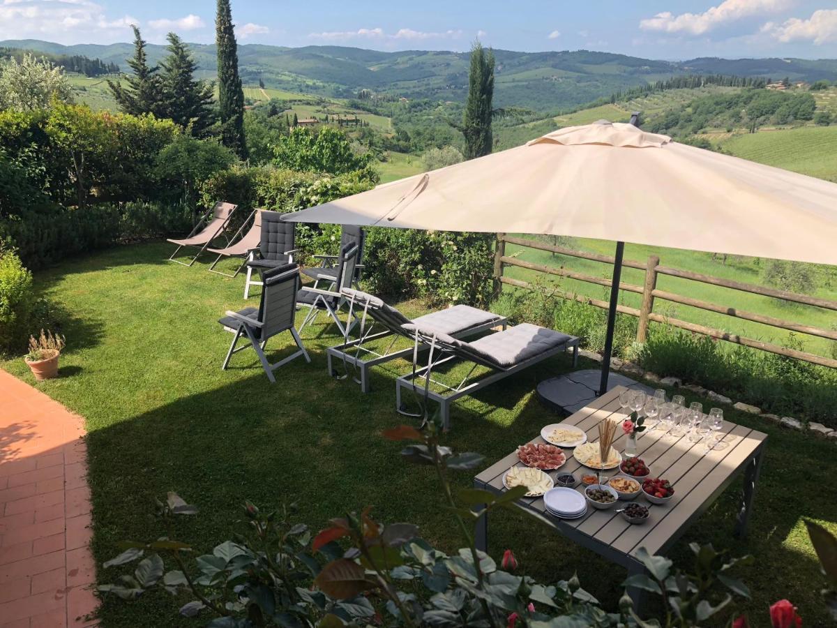 Casa Panzano Tuscany 판자노 외부 사진