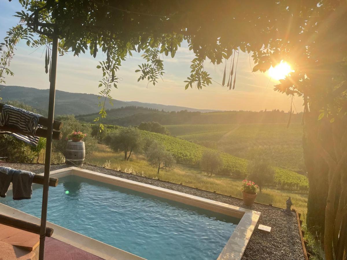 Casa Panzano Tuscany 판자노 외부 사진