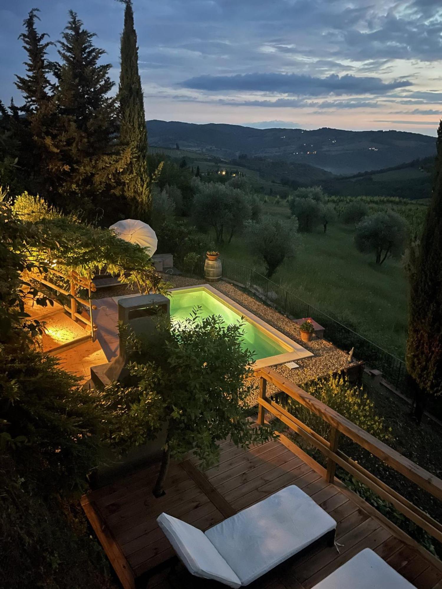 Casa Panzano Tuscany 판자노 외부 사진